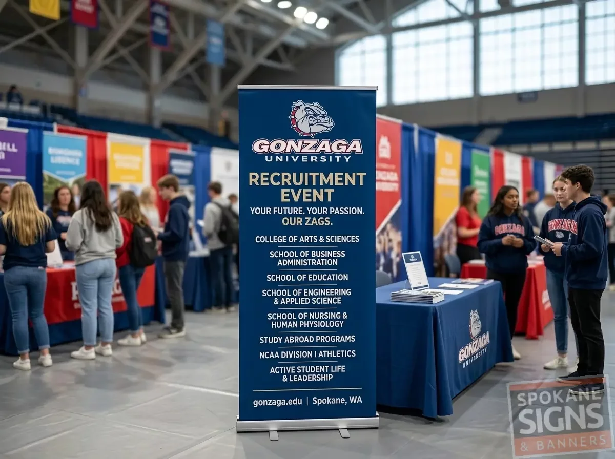 DELUXE Retractable Banner Stand