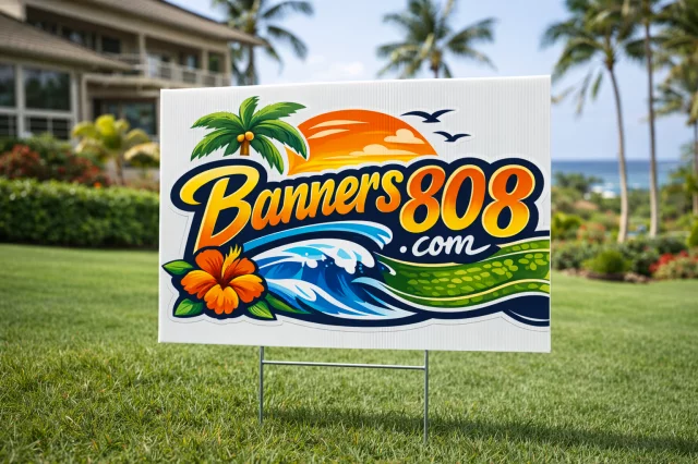 Yard Real Estate or Political Signs 4mm-Corrugated - In Sets of 12 signs