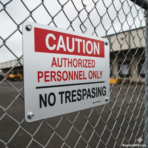 Metal Signs - Standard or Reflective - Industrial, Parking, Event